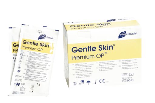 Gentle Skin Premium OP-Handschuhe Latex steril, pf, Gr. 9 